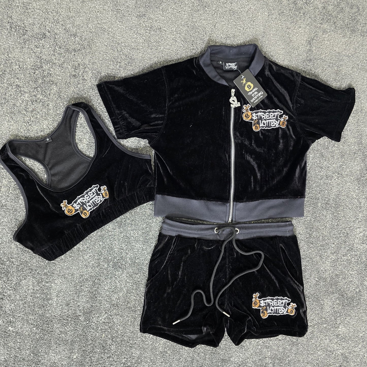 Black Women 3 piece set