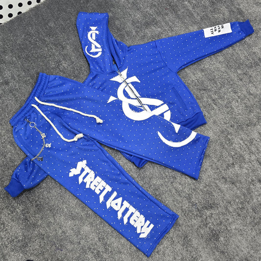 Royal Blue $L Rhinestone Set💎🏚️