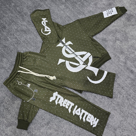 Olive $L Rhinestone Set💎🏚️