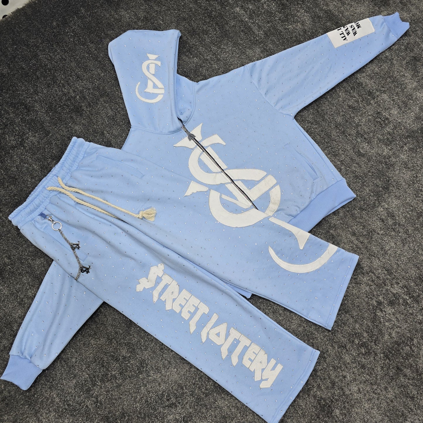 Sky Blue $L Rhinestone Set💎🏚️