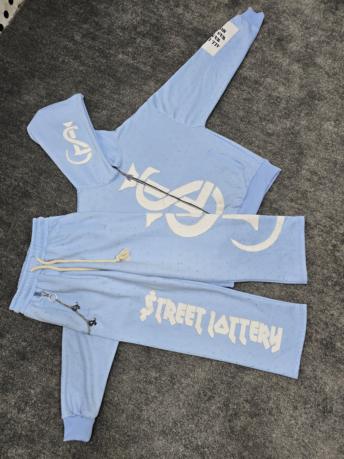 Sky Blue $L Rhinestone Set💎🏚️