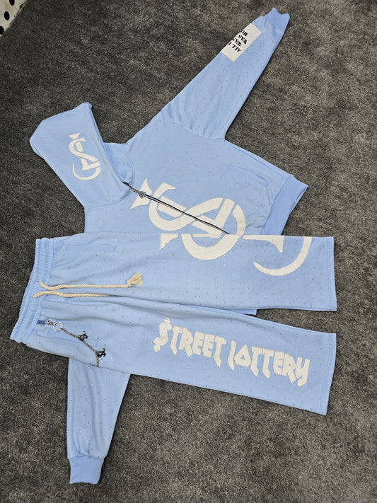 Sky Blue $L Rhinestone Set💎🏚️
